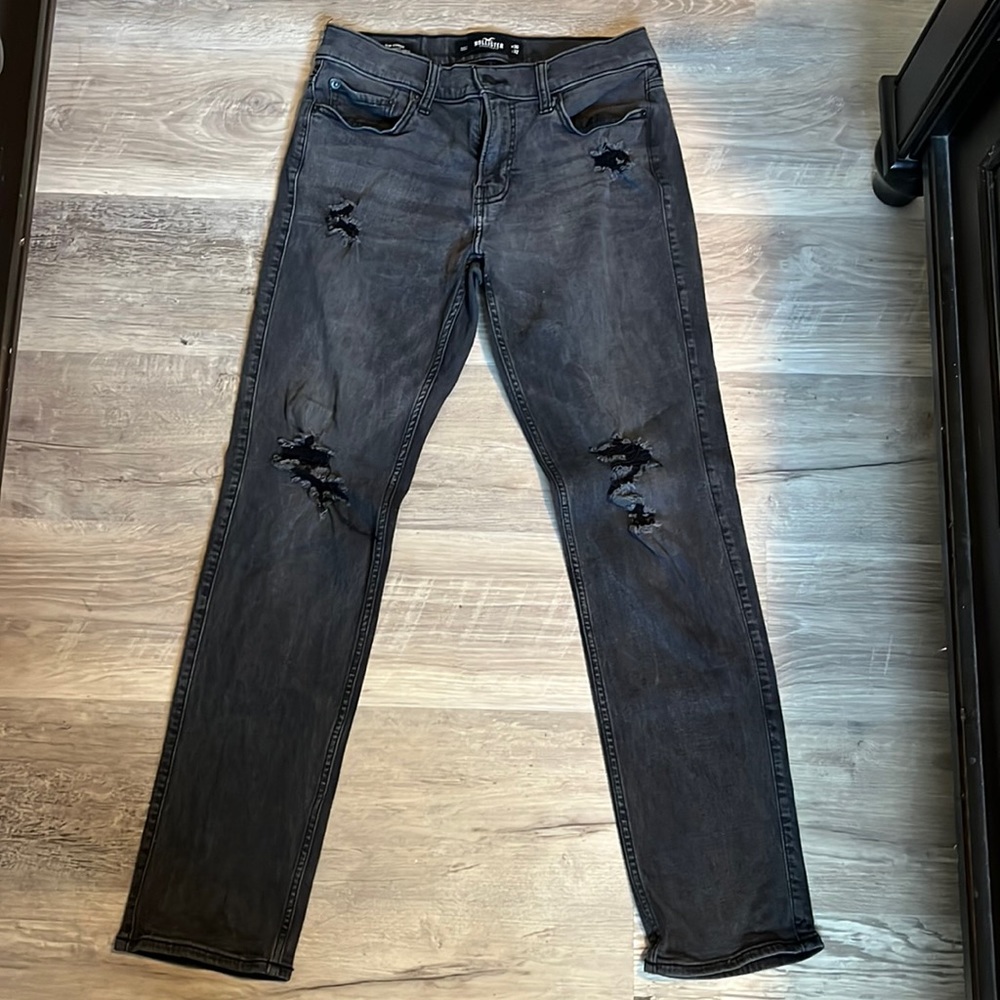 Mens Hollister Slim Straight Jeans